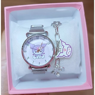 set นาฬิกา sanrio ฟรีกำไรและกล่องตามรุป