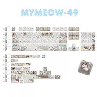 [โค้ดคุ้มลด 20%] DEKAY MYMEOW Collection Keycap คีย์แคปภาษาไทย CAT KEYCAP BIGPENGUIN BIG PENGUIN