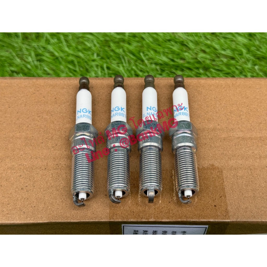 (แท้) หัวเทียน MGGS MGHS 1.5T PHEV เทอร์โบ MG GS HS ของแท้ spark plug Turbo / OE : 10427930 , ILNAR8