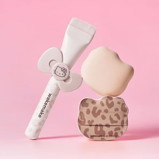 (พร้อมส่งในไทย)Wakemake X Hello Kitty Sanrio Collection เครื่องสำอางและแปรงแต่งหน้าของแท้นำเข้าจากญี่ปุ่นและเกาหลี