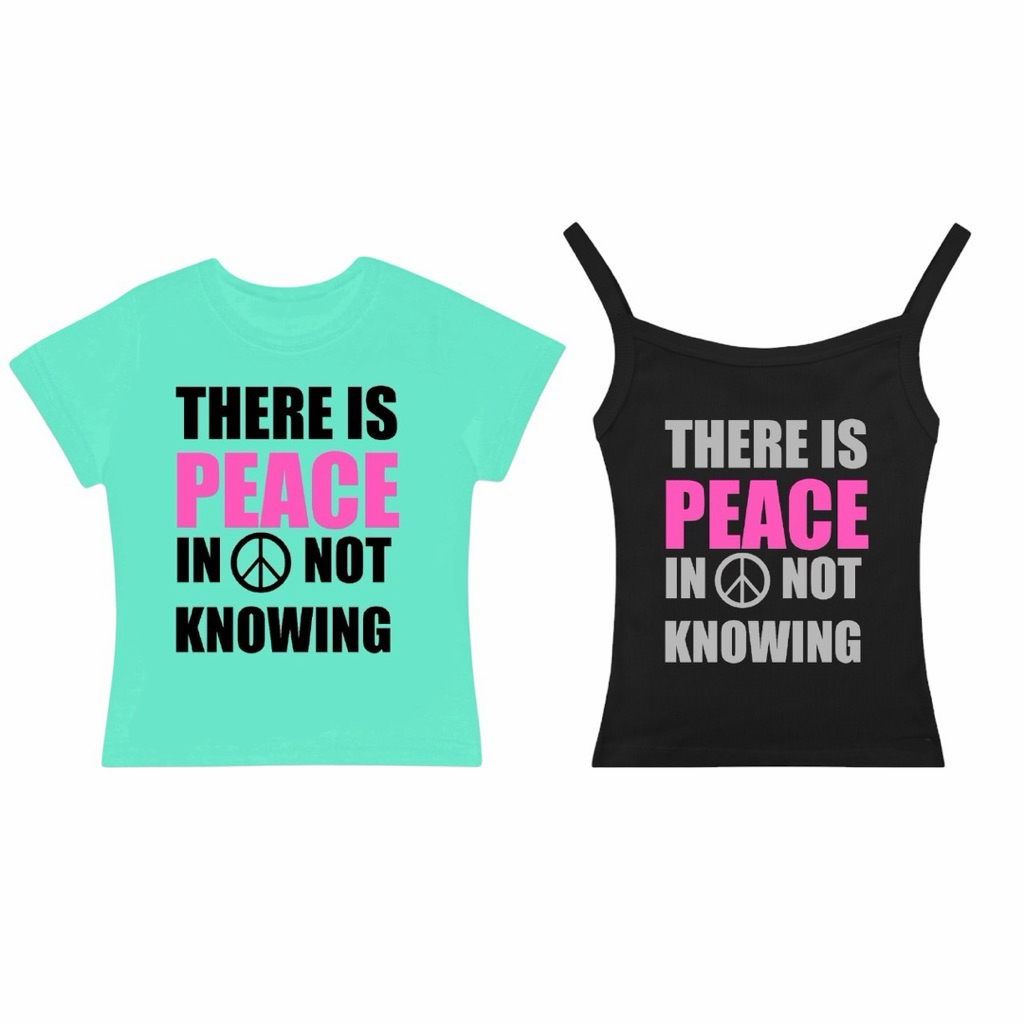 vgh there is peace in not
