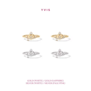 YVIS Selene Brass Ring - Uranus Heart Collection