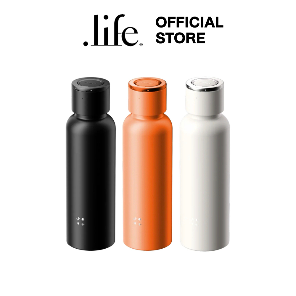 Momax ขวดน้ำพร้อมลำโพงไร้สาย 1-VIBE Bottle Magnetic Wireless Speaker Flask | by Dotlife