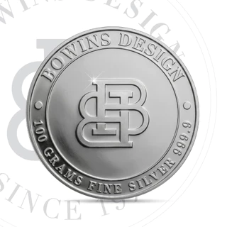 Asha Silver Coin (เหรียญเงินลายม้า) น้ำหนัก 100 กรัม