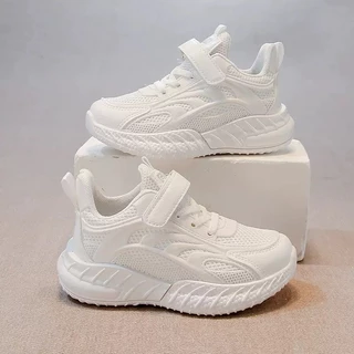 พร้อมส่งในไทย รองเท้าผ้าใบเด็ก ลำลองใส่เที่ยวหรือออกกำ ลังกาย สำหรับเด็กชายและเด็กหญิง รุ่น H 1