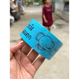 1 ม้วน เทปแพคของ​ ลายระวังแตก ห้ามทับ​ ห้ามโยน ราคาโรงงาน