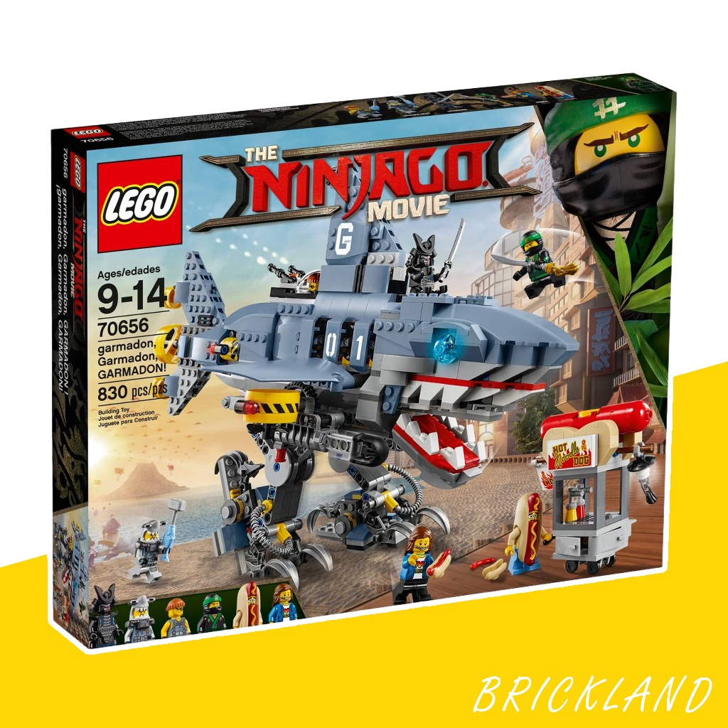 LEGO NINJAGO Movie 70656 Garmadon Shark Mech ของแท้ Retired พร้อมส่ง