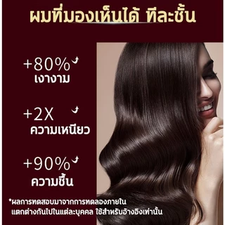 ครีมหมักผม 1000ML ด้วยคาเวียร์และเคราตินสด ช่วยแก้ผมฟู ให้ผมเรียบตรงเนียนสวย