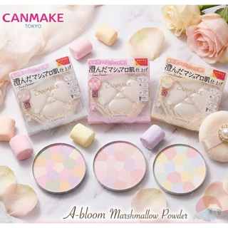 CANMAKE Abloom Marshmallow Finish Powder Set / Refill 3สี แคนเมคแป้งโปร่งแสง