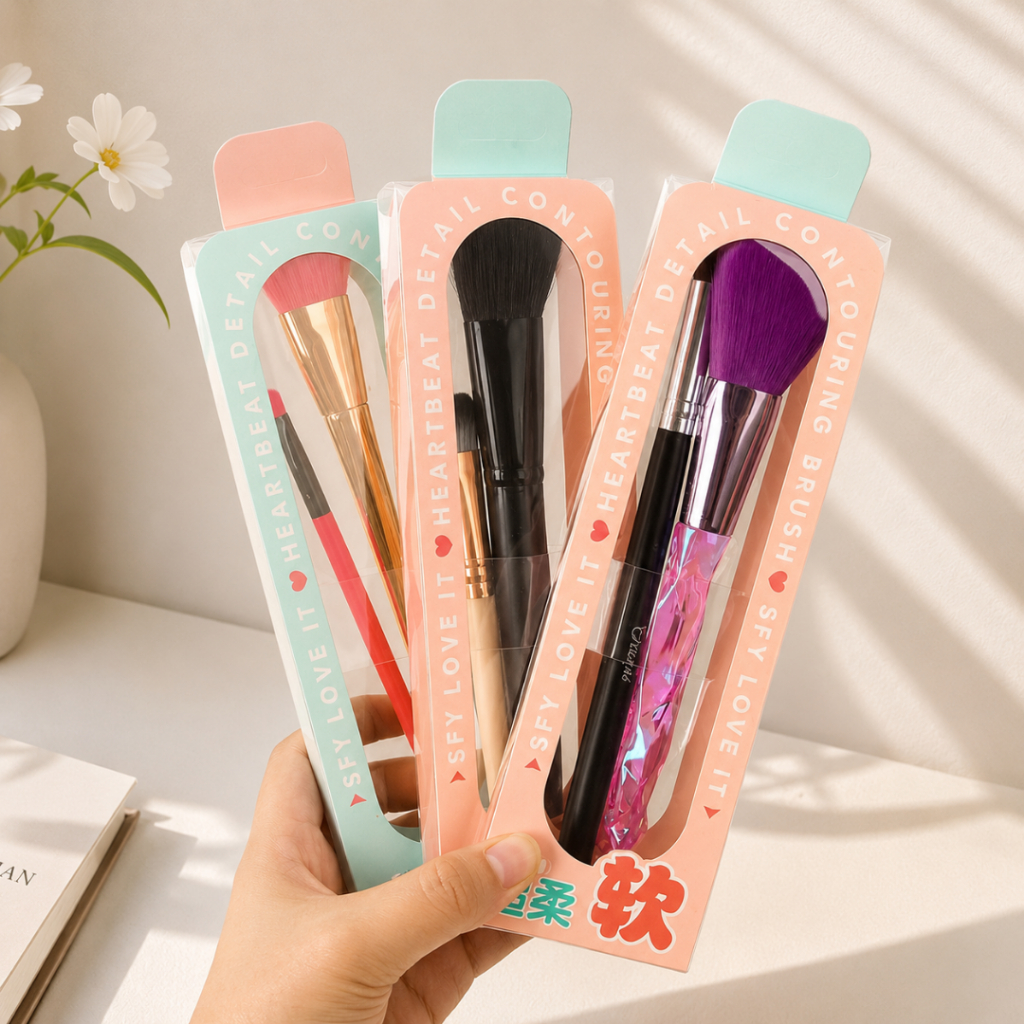 ชุดแปรงแต่งหน้า ขนนุ่มพิเศษ แปรงแต่งหน้ามินิ Makeup Brush Set พกพาง่าย สำหรับแป้ง บลัชออน ไฮไลท์