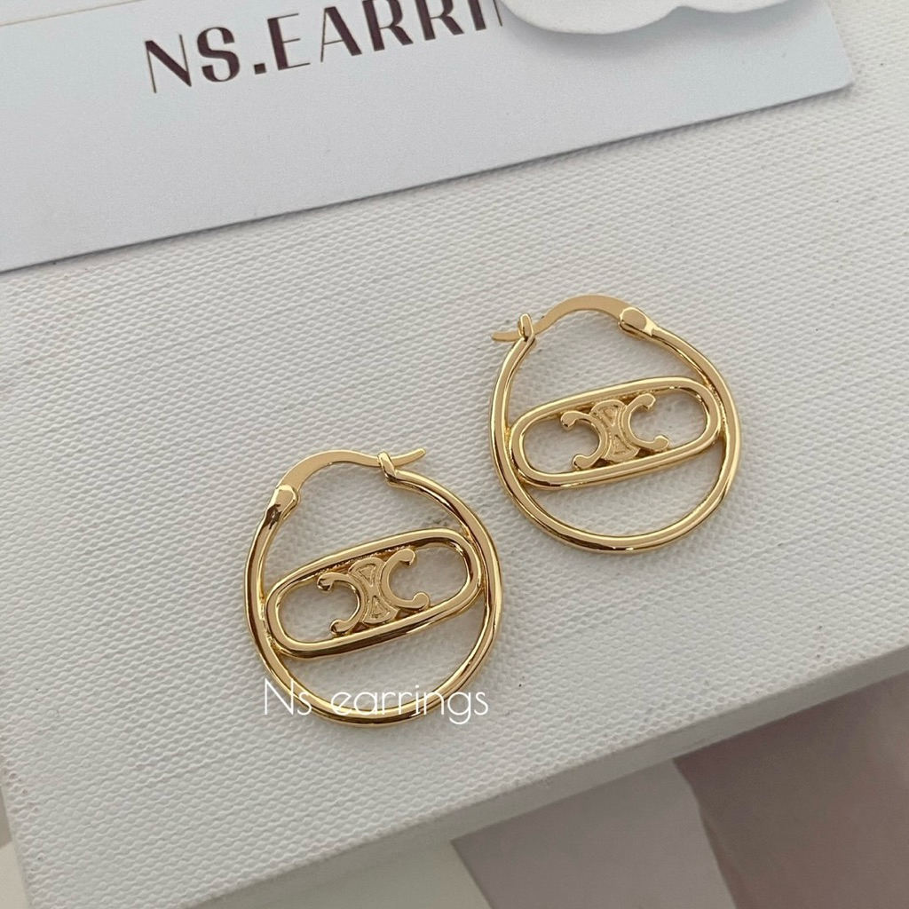 NS.EARRINGS | NS287 - TRIMPHE BOLD EARRINGS