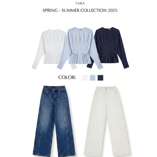 Tarastore เสื้อแขนพอง ใส่สบาย กับลุควันธรรมดา #CT112