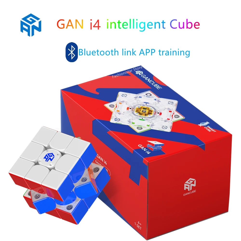 🔥 Gan i4 i3 Cube รูบิก รูบิค มีแม่เหล็ก Magnets GAN356 i3 Rubik ต่อ online ได้ Power Pod ชาร์จได้