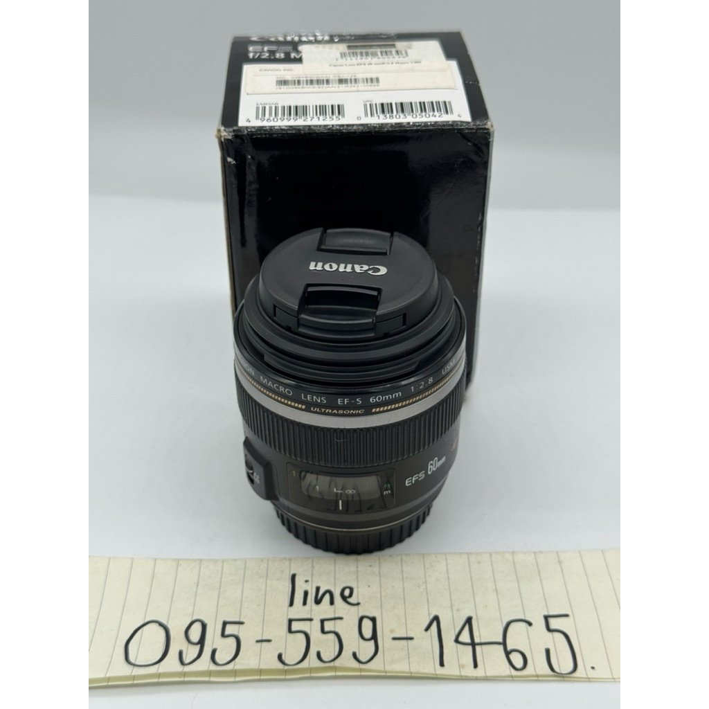 เลนส์กล้อง Canon 60 mm macro f2.8
