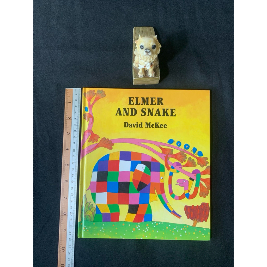 Elmer And Snake , Elmer by David McKee หนังสือเด็กภาษาอังกฤษปกแข็งมือสอง
