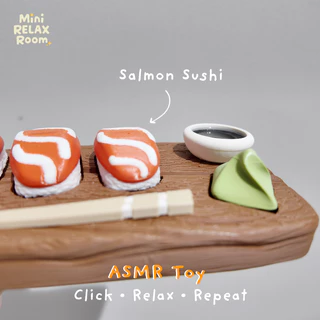 🍣 Sushi Clicker ASMR Toy ของเล่นคลิกเกอร์ซูชิ เสียงกดเพลิน คลายเครียด ของเล่นแก้เครียด น่ารัก พกพาง่าย