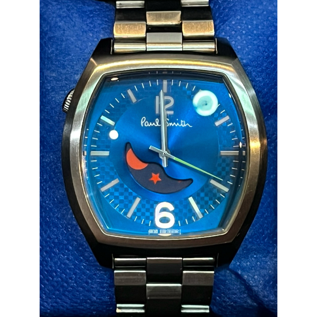 นาฬิกาข้อมือ Paul Smith "Number Moon" watch มือสองญี่ปุ่น (สภาพ 95%) คัดพิเศษ ของแท้จากญี่ปุ่น 100% 