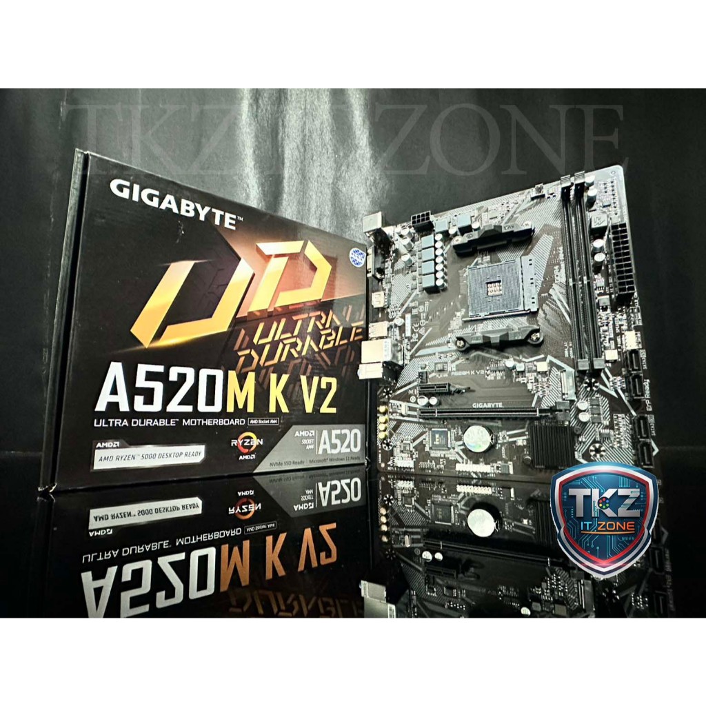 เมนบอร์ด (mainboard) GIGABYTE A520M K V2 (SOCKET AM4)