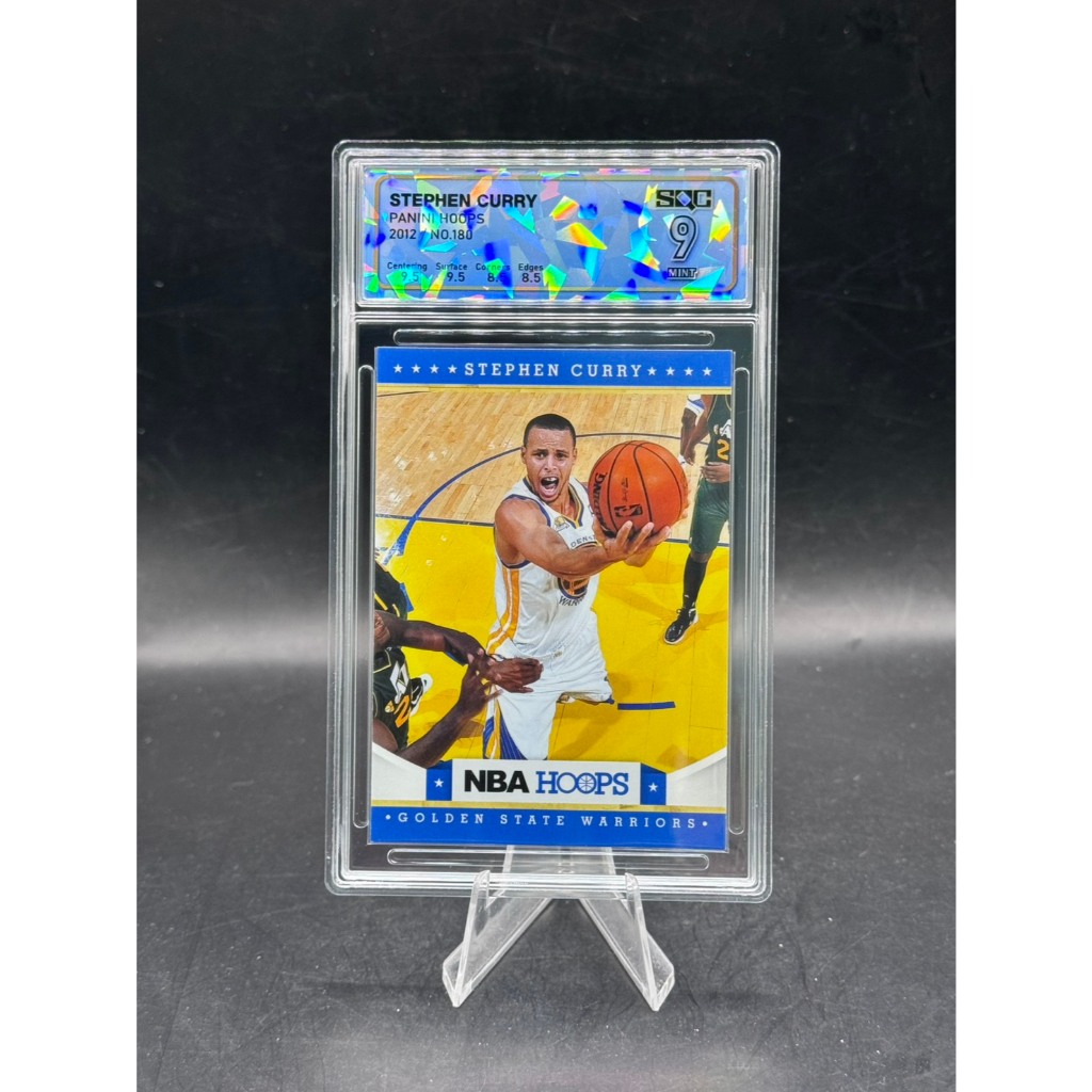 **Stephen Curry - 2012-13 Panini Hoops - #180 - SQC 9 Mint**