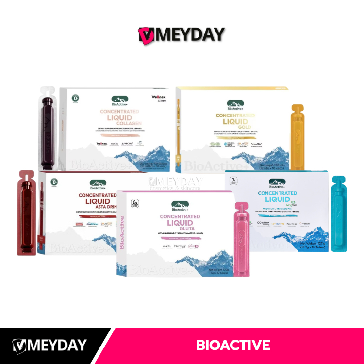 [M / ของแท้ ] BioActive+ Concentrated Liquid Collagen ไบโอแอคทีฟ พลัส คอนเซนเทรด ลิควิด คอลลาเจน BTO