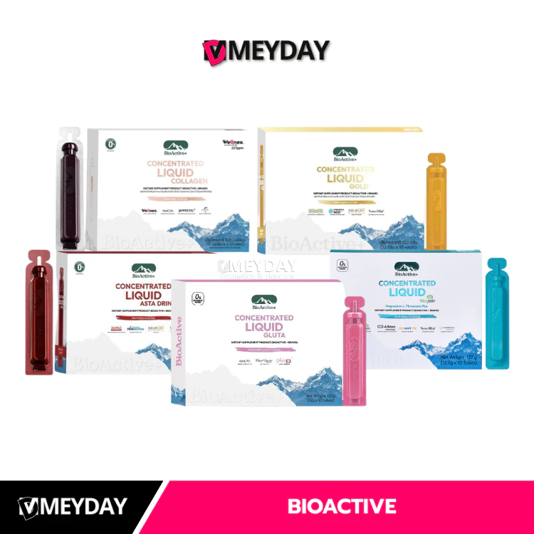 BioActive Concentrated Liquid Collagen คอนเซินเทรทิด ลิควิด คอลลาเจน ผลิตภัณฑ์เสริมอาหารไบโอแอคทีฟพลัส คอลลาเจนดรอปดริ้ง