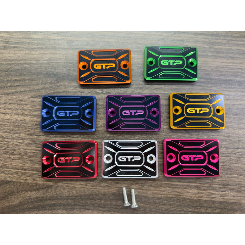 ฝาครอบน้ํามันเบรก CNC ฝาปิดปั๊มบน Zontes 150X  แบรนด์ GTP ราคา2ชิ้น