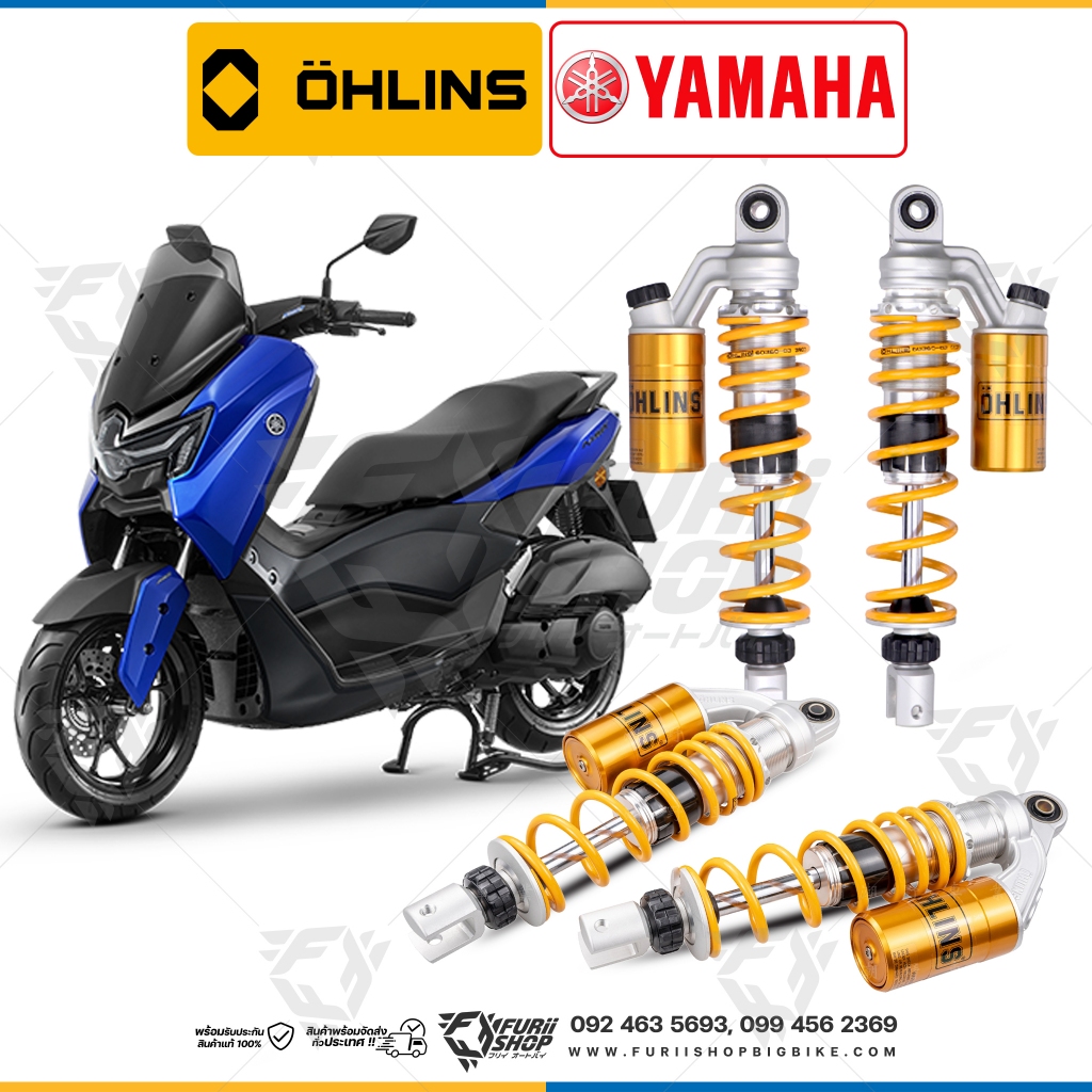 โช้คหลัง Ohlins YA020 / YA431 สำหรับ Yamaha NMax 155 2020 - 2026