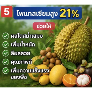 ปุ่ยตราหัววัว-คันไถ 13-13-21 ปุ๋ยเคมี เเท้💯 ลุงหนูฟาร์มบำรุงผล บำรุงดอก 100 300 500 g. 1 kg. กรัม ก.