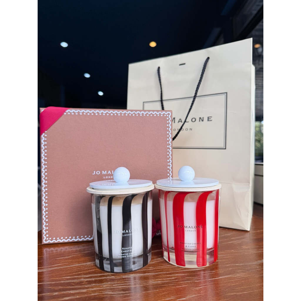 ชุดเทียนหอม Jo Malone 2 กลิ่น ป้ายไทย