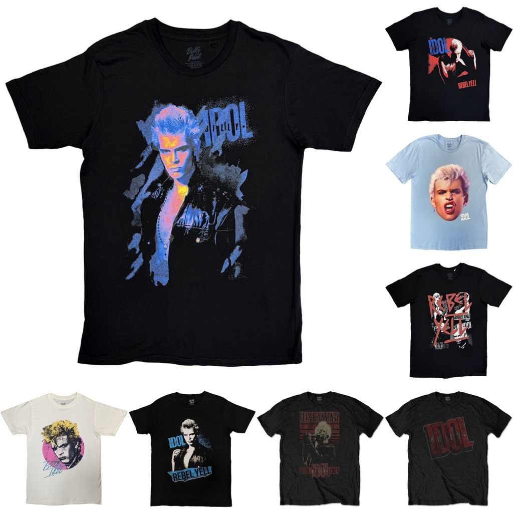 🇬🇧 PREORDER เสื้อวง BILLY IDOL ลิขสิทธิ์แท้ UK 🔥⚡