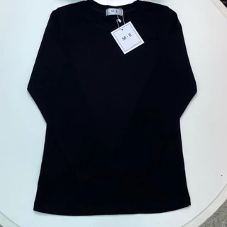 เสื้อยืดป้ายME แขนยาวสีพื้น