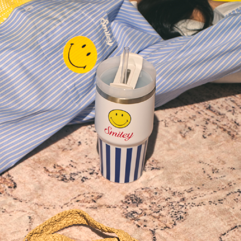 SMILEY® 20 OZ STAINLESS TUMBLER
