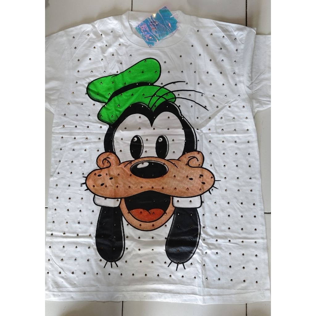 เสื้อฟอก รีดเพชร ผ้านิ่ม อก 44"-46"