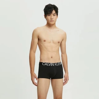 CK Men's Underwear Ice silk Statement 1981 Trunks 3 pack เนื้อผ้าเย็น สัมผัสเนียนลื่น สินค้าแท้จากต่างประเทศ D1702