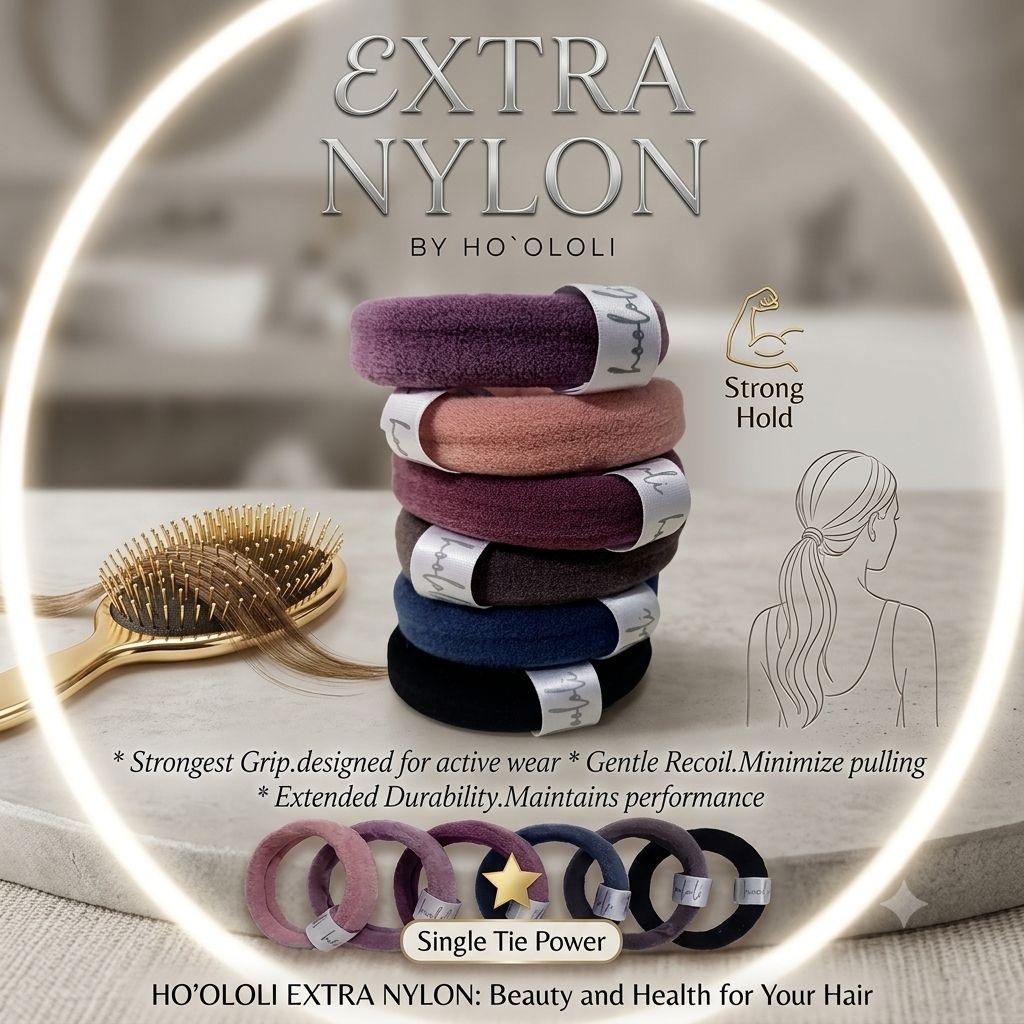 รัดแน่น ยาวนานไม่เจ็บไม่ทิ้งรอย🌟 HO'OLOLI :  EXTRA NYLON