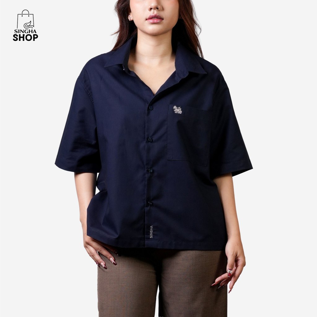 SinghaShop Navy blue shirt