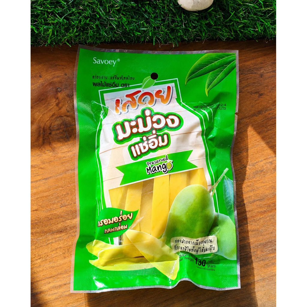 มะม่วงแช่อิ่มเสวย(mango)