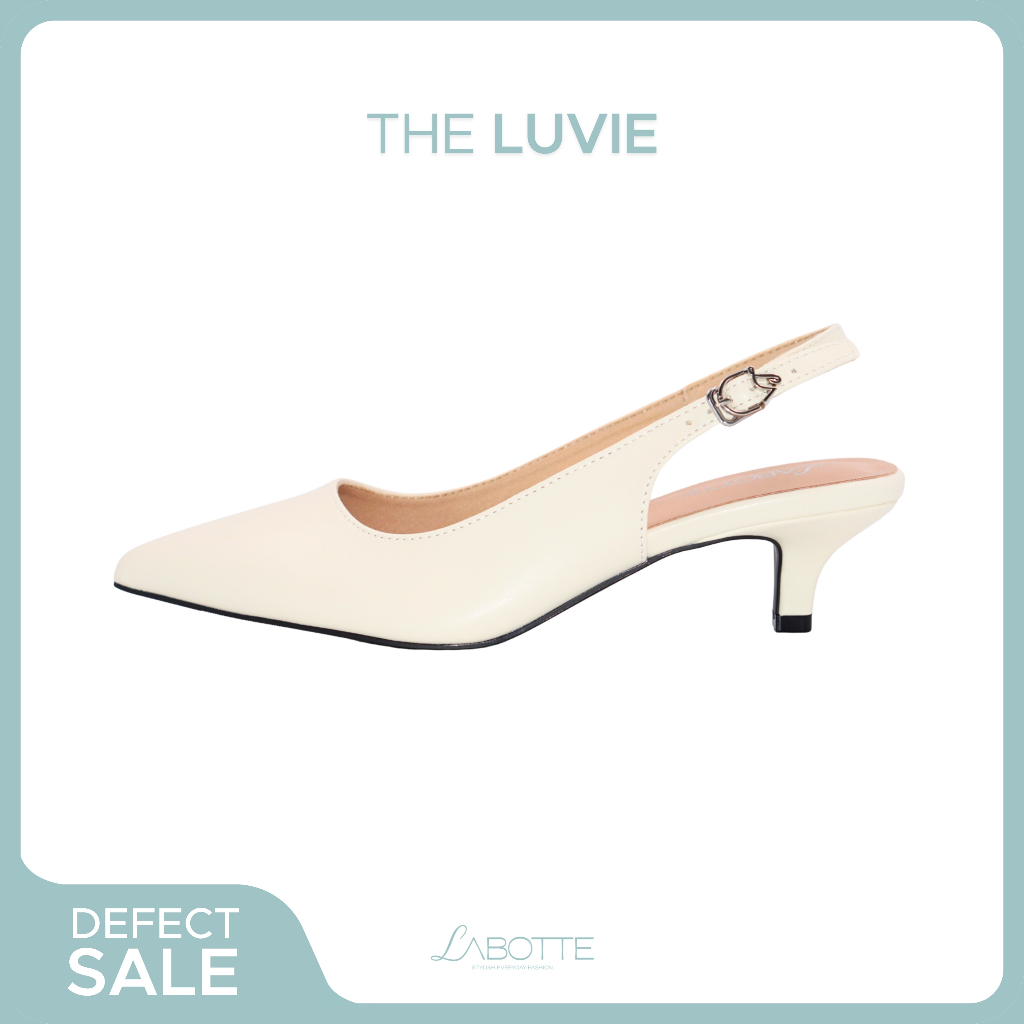 The Luvie (Defect) - Labotte.bkk รองเท้าส้นสูง รองเท้าหัวแหลม (YH25962-1)