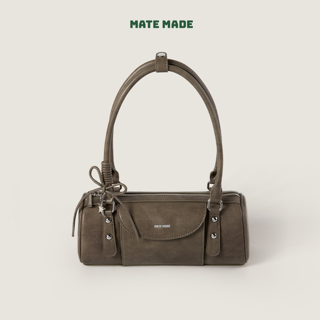 กระเป๋าสะพายไหล่ MATE MADE Cinnamon Bag ทรงสี่เหลี่ยม 4 สี ใช้ทำงาน เที่ยว