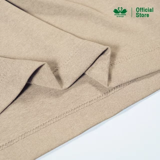 ห่านคู่ Active Dry Performance T-Shirt เสื้อยืดคอกลม สีน้ำตาลอ่อน