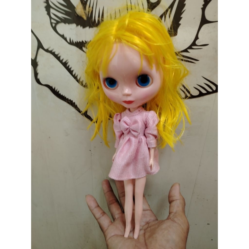 ตุ๊กตาเปลี่ยนสีตาได้​ 3​แบบ​ขนาด​ 30cm.เลือกแบบได้