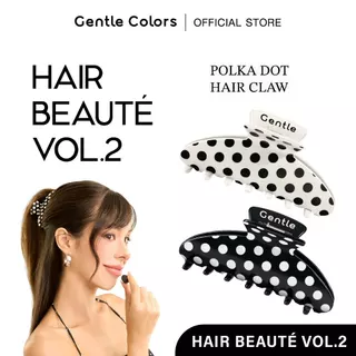 Gentle Colors Hair Beauté Vol.2 Polka Dot Hair Claw กิ๊บหนีบผมโพกาดอท