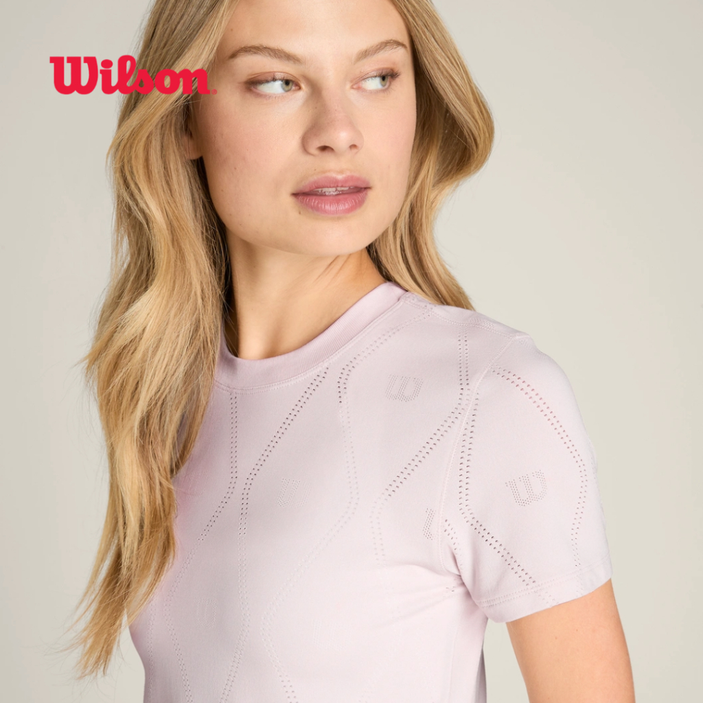 WILSON Seamless Short Sleeve T-Shirt เสื้อยืด WE00039L013001 | Official Store — صورة 2