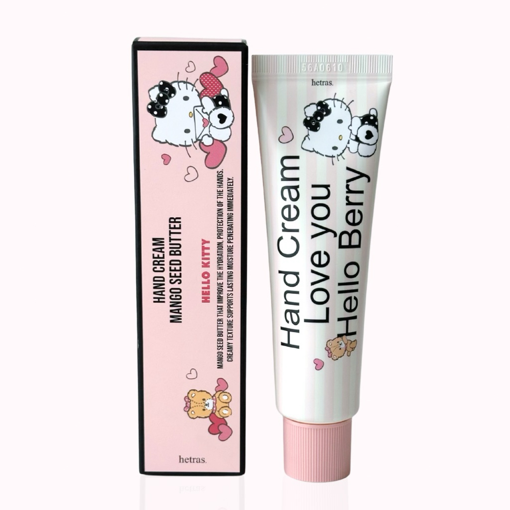Hetras Hand Cream 50ml ครีมทามือ Mango Seed Butter / Hotel Wood
