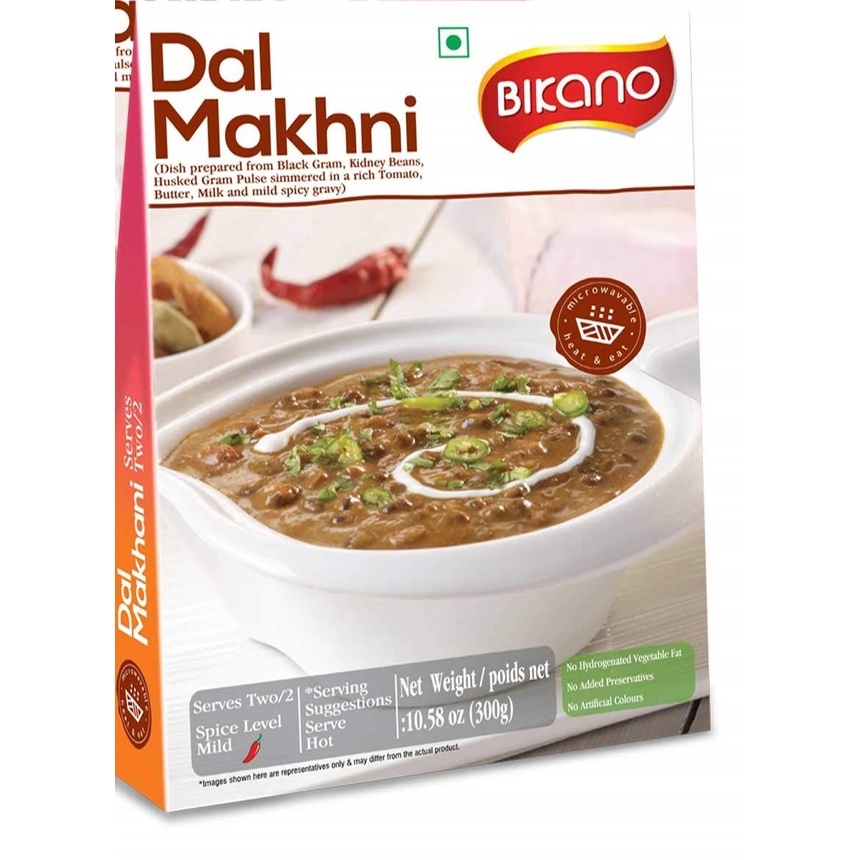 BIKANO RTE DAL MAKHNI 300G // ดาล มาคนี (แกงถั่วเหลือง) 300G