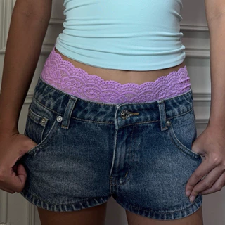 (Noc.noworcry) Lace waistband ลูกไม้ขอบเอวยางยืดเจ้าแรก! สามารถใส่ได้ทั้งอกและเอว