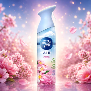 Ambipur สเปรย์ปรับอากาศ 275 กรัม Linen Sky | Lavender | Blossom | Mystique | Passion | Bliss | Dreamy