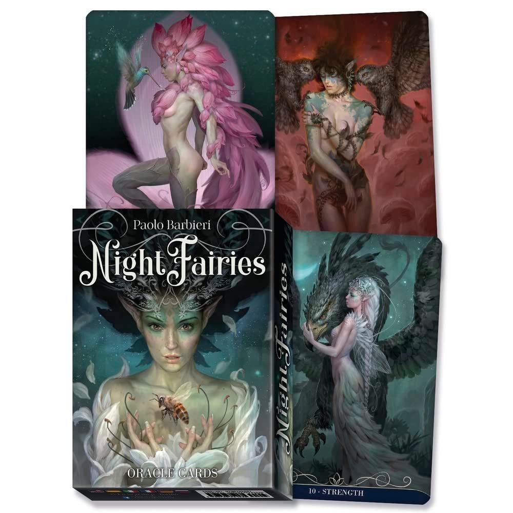 ✨พร้อมส่งแท้💯/Instock Night Fairies Oracle Cards🔮ไพ่ออราเคิล