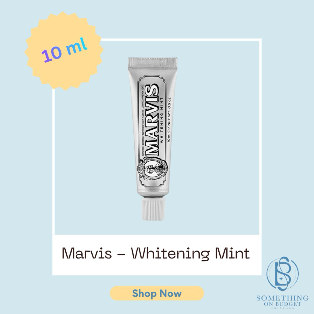 📍พร้อมส่ง📍Marvis Toothpaste - Whitening Mint 10 ml