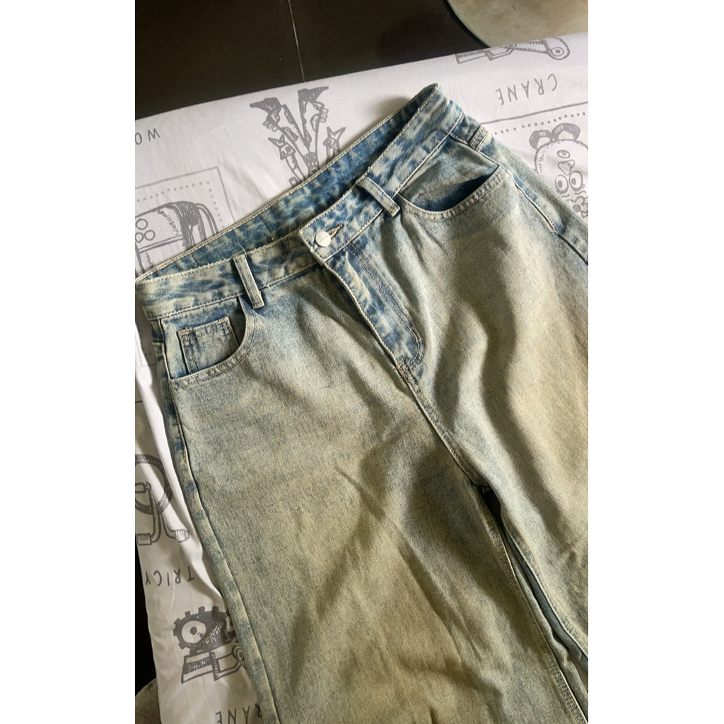 ส่งต่อ ใส่1ครั้ง กางเกงยีนส์ promthong s.2xl